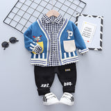 Baby Cardigan Three Piece Korean Children's Wear