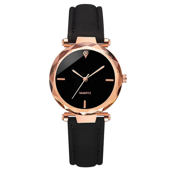 Watch Simple Belt Watch Quartz Watch Bracelet Suit