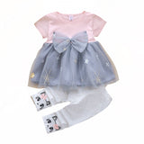 Summer Dress Western Style 01 Year Old Skirt Suit 2 Baby Children's Wear