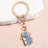 Animal Panda Fox And Bunny Koala Key Ring Chain Accessories