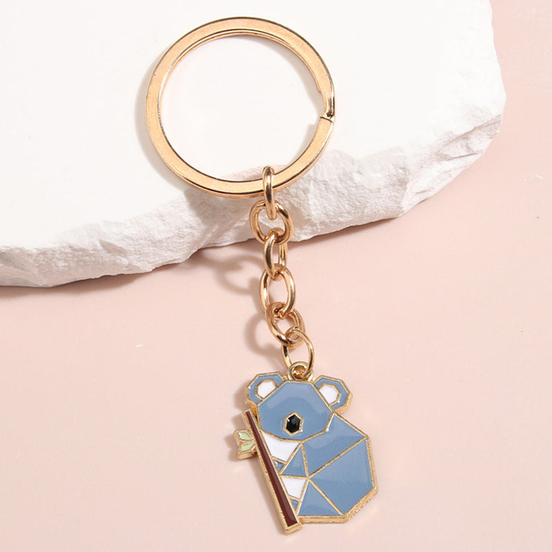 Animal Panda Fox And Bunny Koala Key Ring Chain Accessories