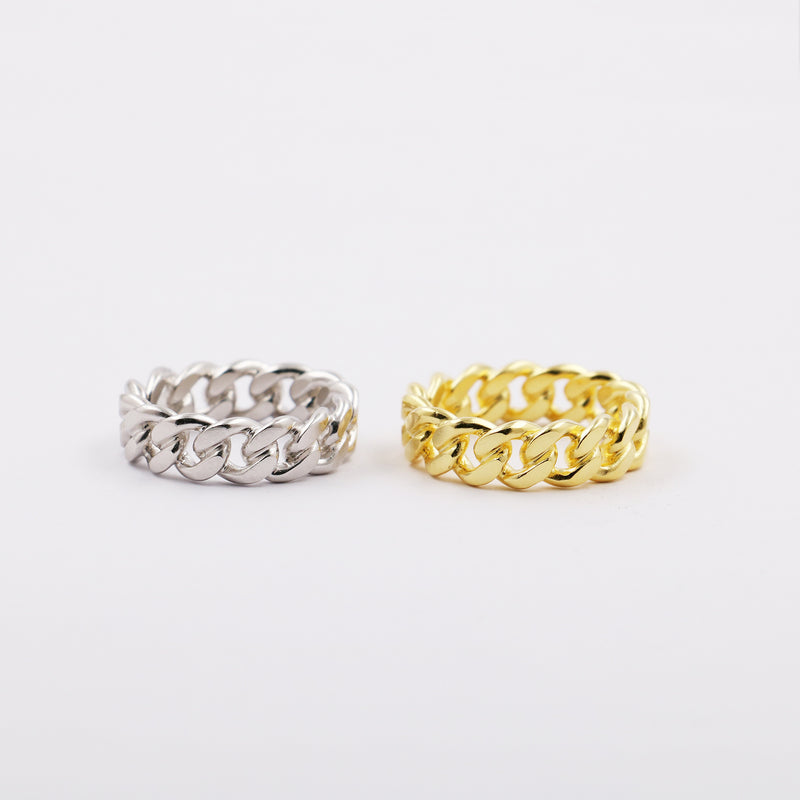 Chain Ring Men's And Women's Creative Rings