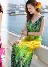 Women Bohemian Long Dress