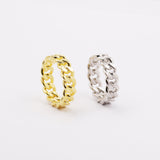 Chain Ring Men's And Women's Creative Rings