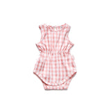 Plaid Dress Parent-child  Baby Wear