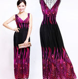 Women Bohemian Long Dress