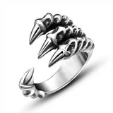 Paw Ring Adjustable Index Finger Dragon Ring Fashion Jewelry