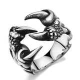 Paw Ring Adjustable Index Finger Dragon Ring Fashion Jewelry