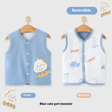 Baby Vest Spring, Autumn And Summer Newborn Wear Pure Cotton