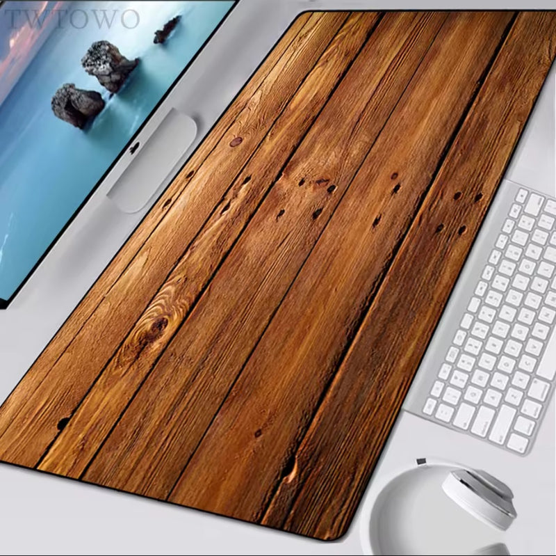 Wood Grain Textures Mouse Pad Gamer New Computer Custom Mouse Mat keyboard pad Gamer Carpet Office Anti-slip Mice Pad
 
4.7 ౹