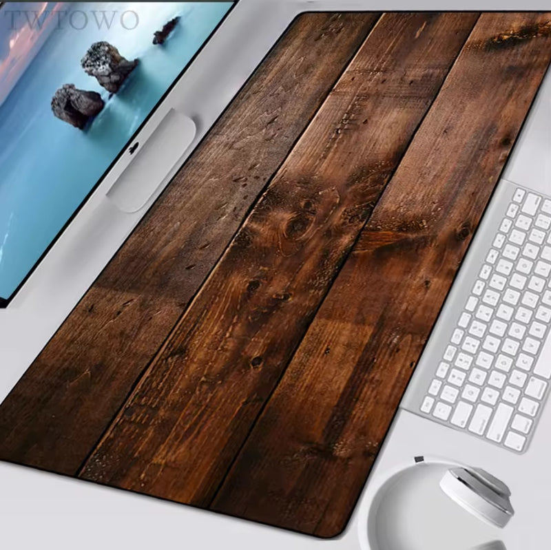 Wood Grain Textures Mouse Pad Gamer New Computer Custom Mouse Mat keyboard pad Gamer Carpet Office Anti-slip Mice Pad
 
4.7 ౹