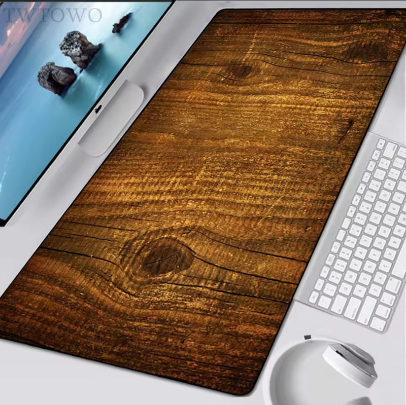 Wood Grain Textures Mouse Pad Gamer New Computer Custom Mouse Mat keyboard pad Gamer Carpet Office Anti-slip Mice Pad
 
4.7 ౹