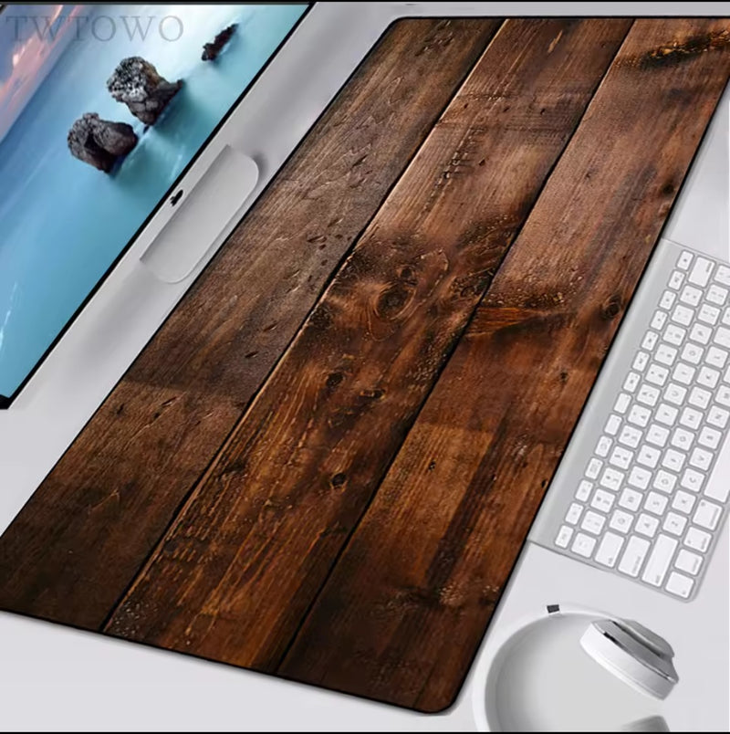 Wood Grain Textures Mouse Pad Gamer New Computer Custom Mouse Mat keyboard pad Gamer Carpet Office Anti-slip Mice Pad
 
4.7 ౹