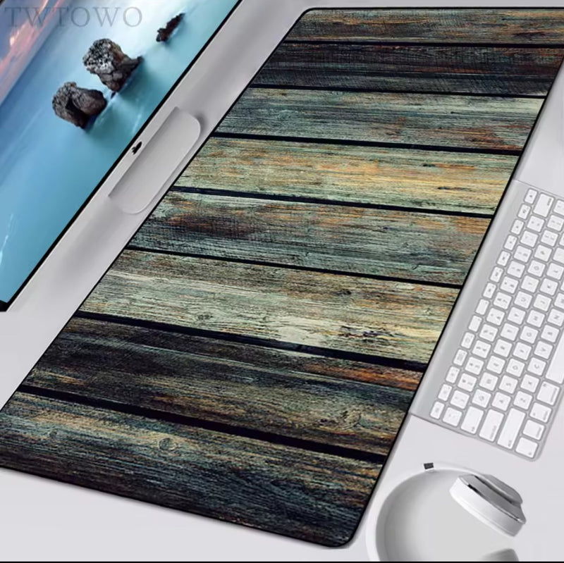 Wood Grain Textures Mouse Pad Gamer New Computer Custom Mouse Mat keyboard pad Gamer Carpet Office Anti-slip Mice Pad
 
4.7 ౹