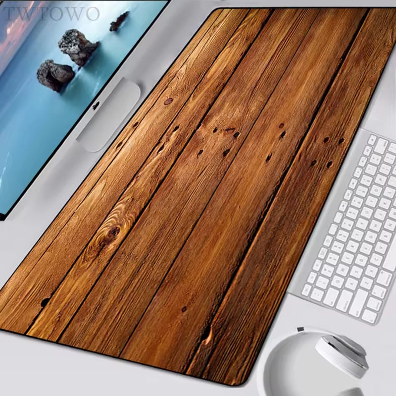 Wood Grain Textures Mouse Pad Gamer New Computer Custom Mouse Mat keyboard pad Gamer Carpet Office Anti-slip Mice Pad
 
4.7 ౹