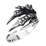 Paw Ring Adjustable Index Finger Dragon Ring Fashion Jewelry