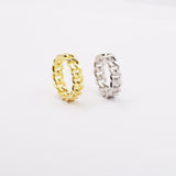 Chain Ring Men's And Women's Creative Rings