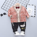 Baby Cardigan Three Piece Korean Children's Wear